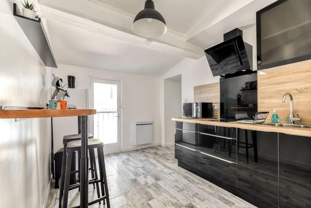 Apartment Le 32-bastide St Louis-moderne-parking-clim-cocon Carcassonne